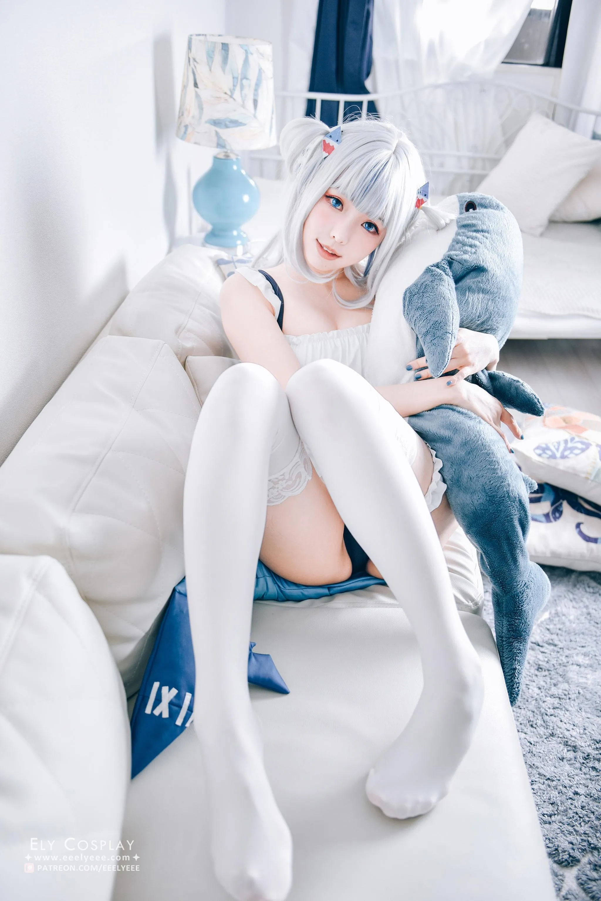 ElyEE子 – NO.71 噶呜·古拉小鲨鲨 泳装 [19P]插图5